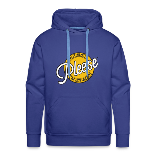Men’s Pleese® Logo Premium Hoodie - royal blue
