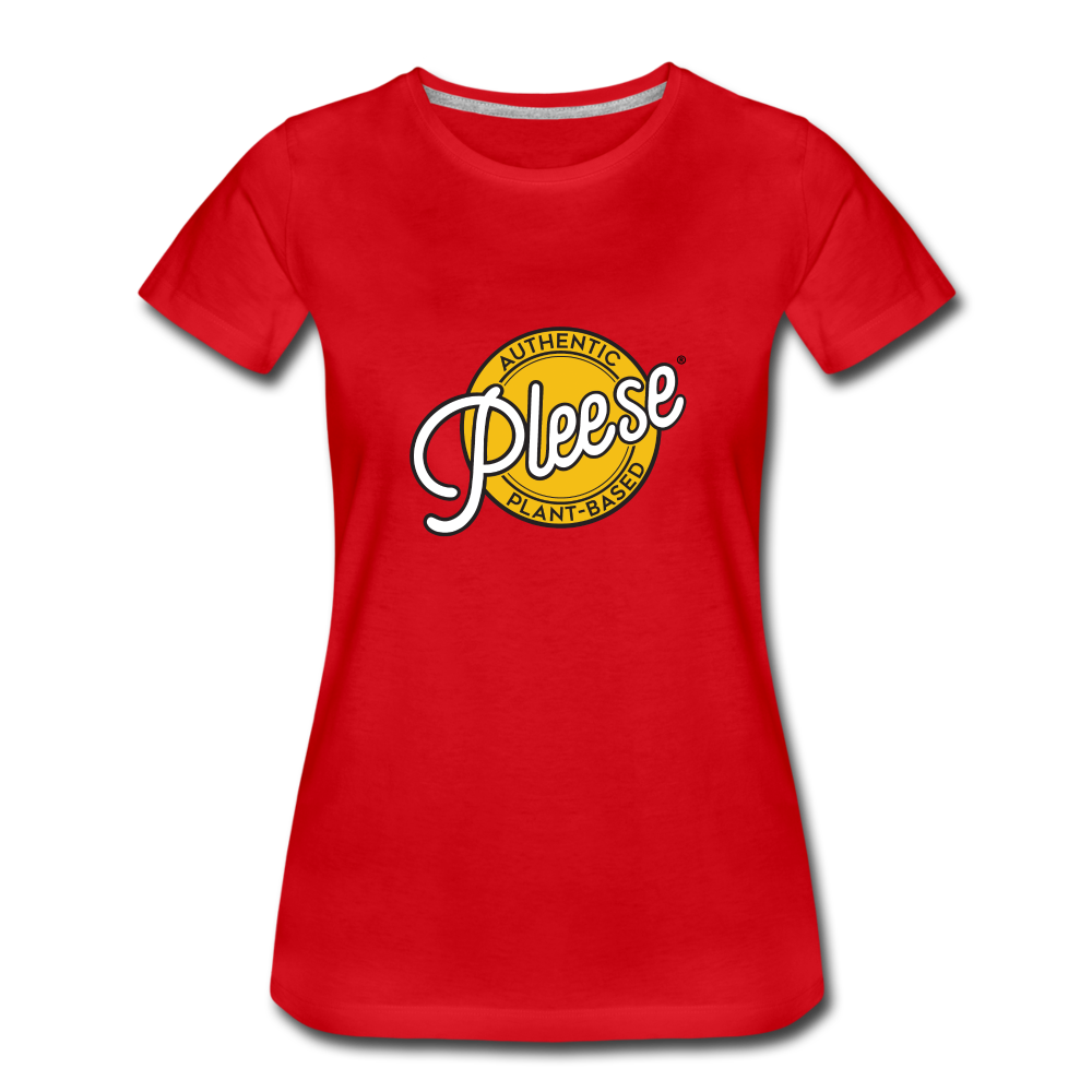 Women’s Pleese® Logo Premium T-Shirt - red